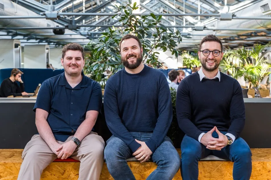 A picture of the DevAlly team from the Fortune article.